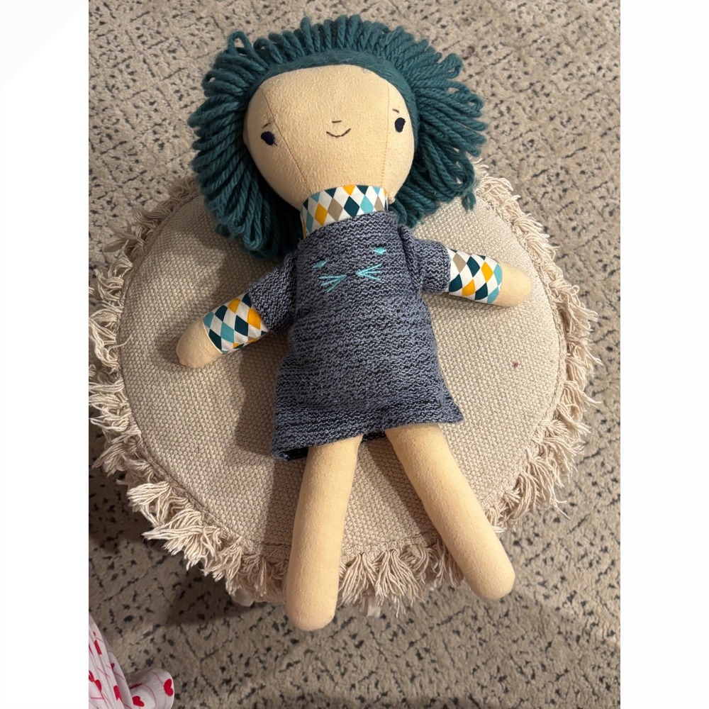 Rare Land of Nod "Pira" Doll by Wee‎ Wonderfuls